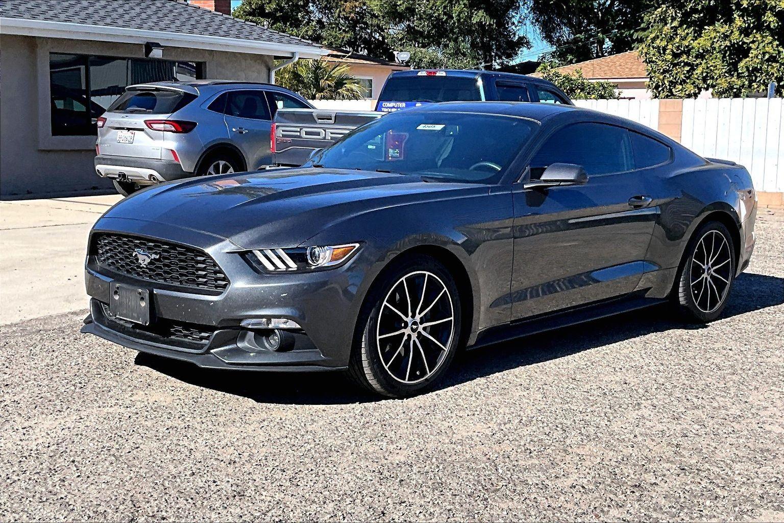 Used 2017 Ford Mustang EcoBoost with VIN 1FA6P8TH4H5292018 for sale in Lompoc, CA