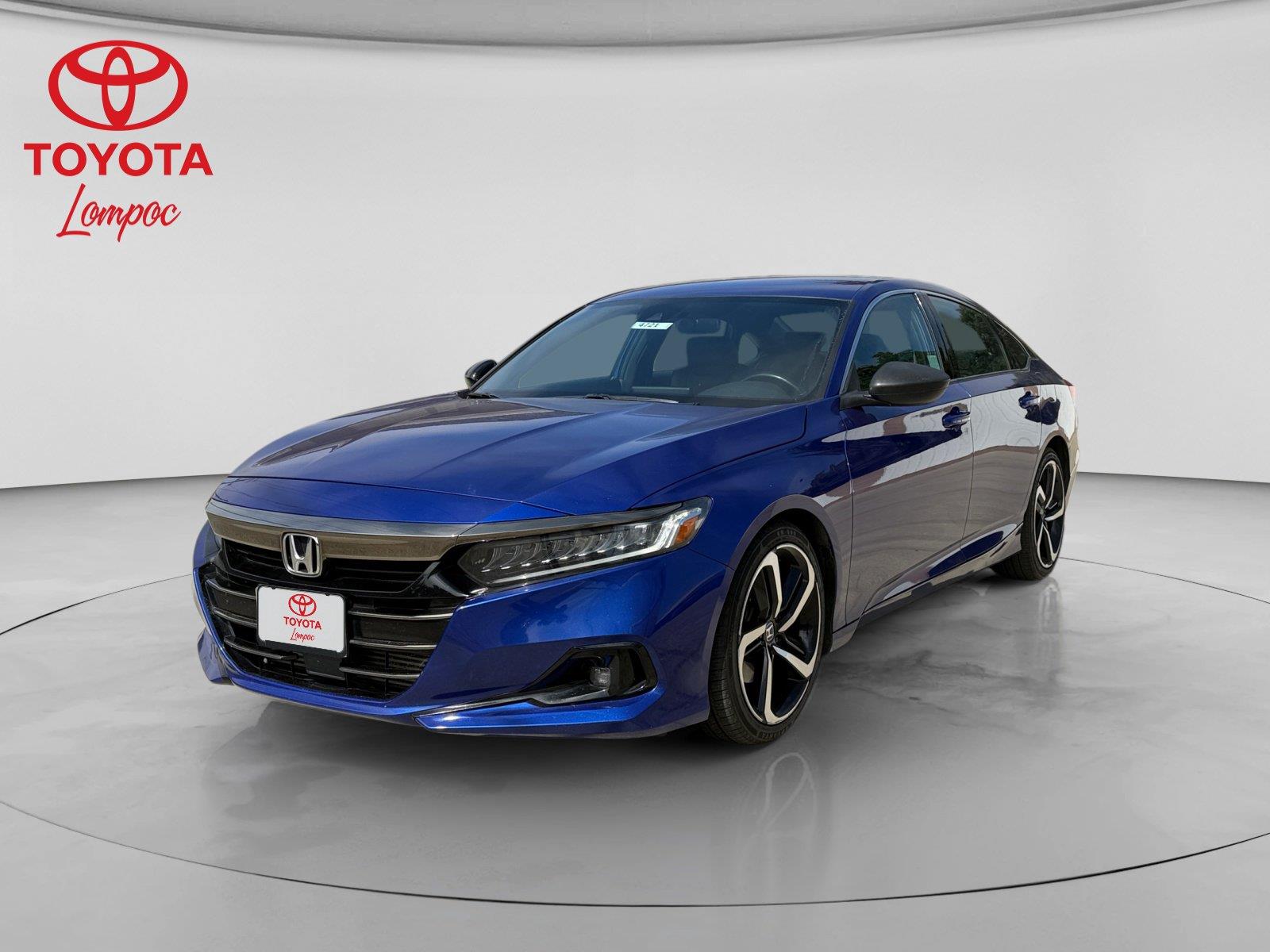 Used 2021 Honda Accord Sport with VIN 1HGCV1F39MA041055 for sale in Lompoc, CA