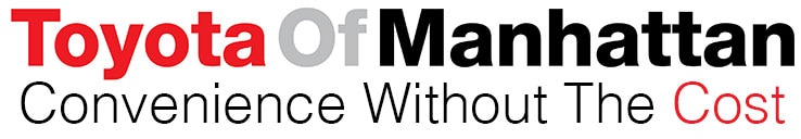 The Toyota of Manhattan Logo.