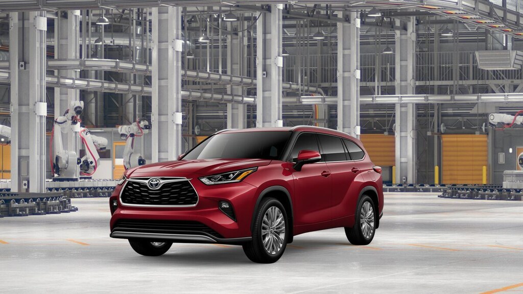 New 2026 Toyota Highlander Platinum SUV