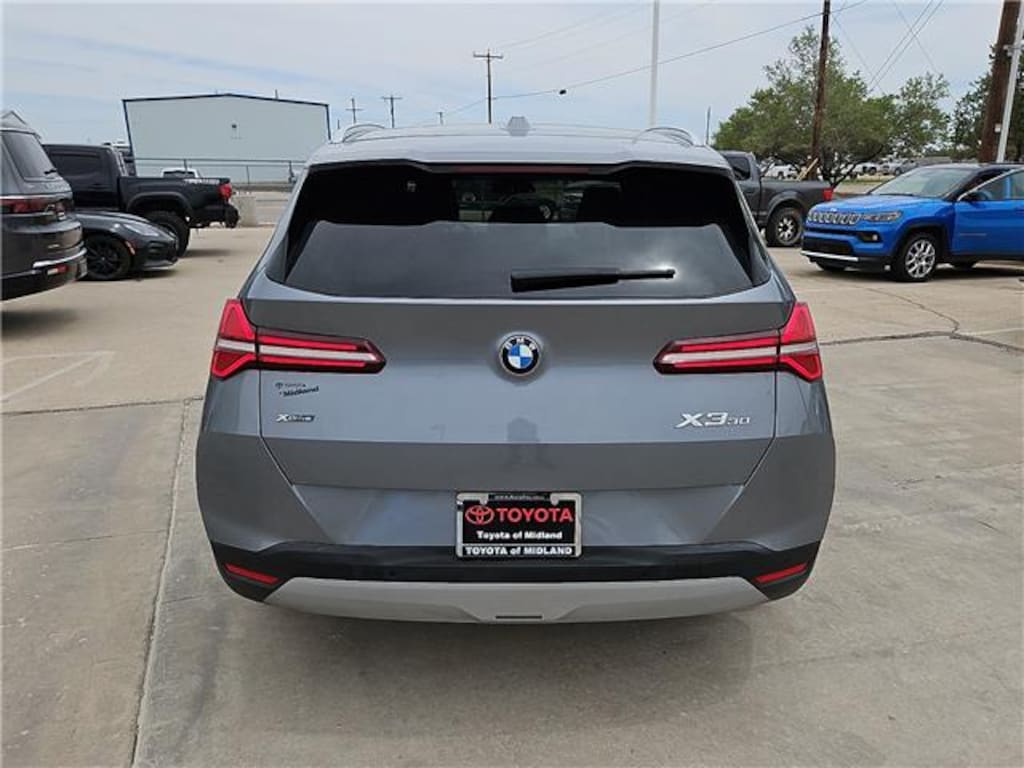 Used 2025 BMW X3 30 xDrive SUV