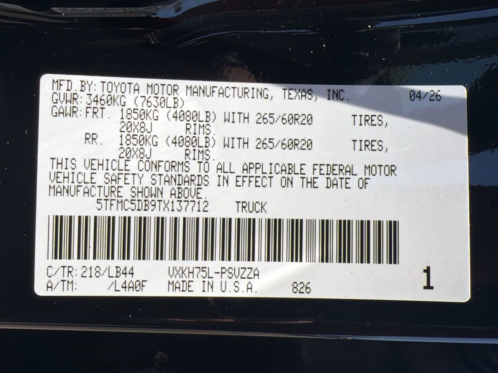2026 Toyota Tundra 1794 Edition - Photo 18