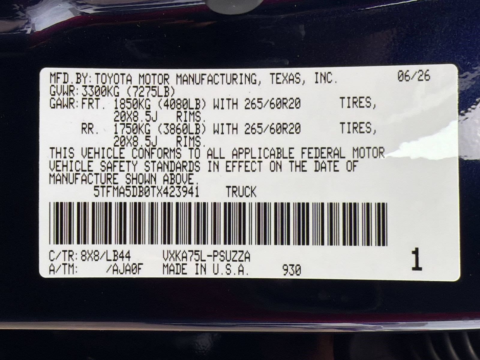 2026 Toyota Tundra 1794 Edition - Photo 22