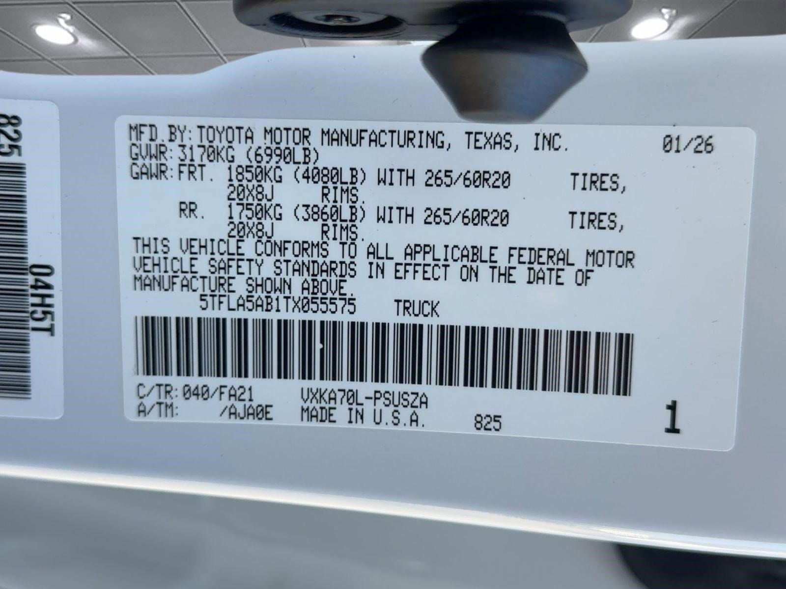 2026 Toyota Tundra SR5 - Photo 20