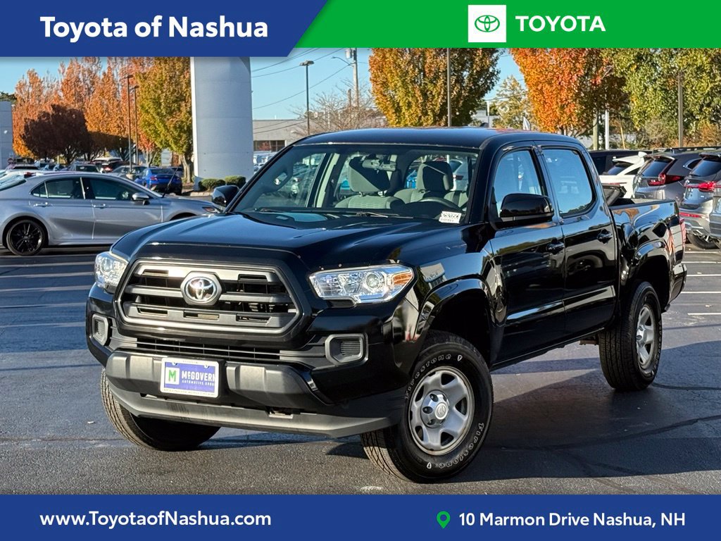 Black 2017 Toyota Tacoma Pickup Truck Four-Wheel Drive Automatic