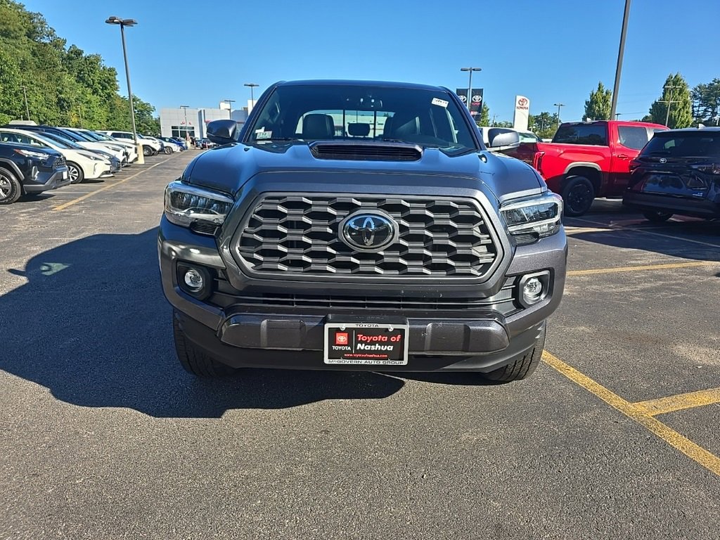 Certified 2021 Toyota Tacoma TRD Sport with VIN 3TMCZ5AN4MM383258 for sale in Nashua, NH