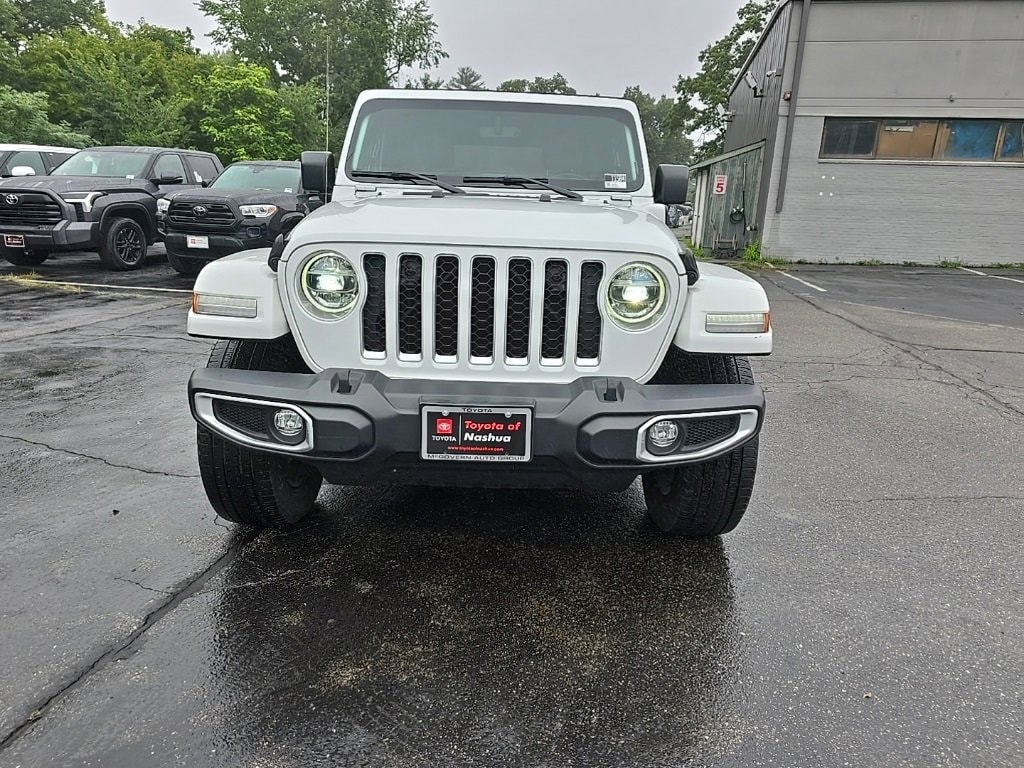 Used 2021 Jeep Wrangler Unlimited Sahara 4XE with VIN 1C4JJXP61MW758498 for sale in Nashua, NH