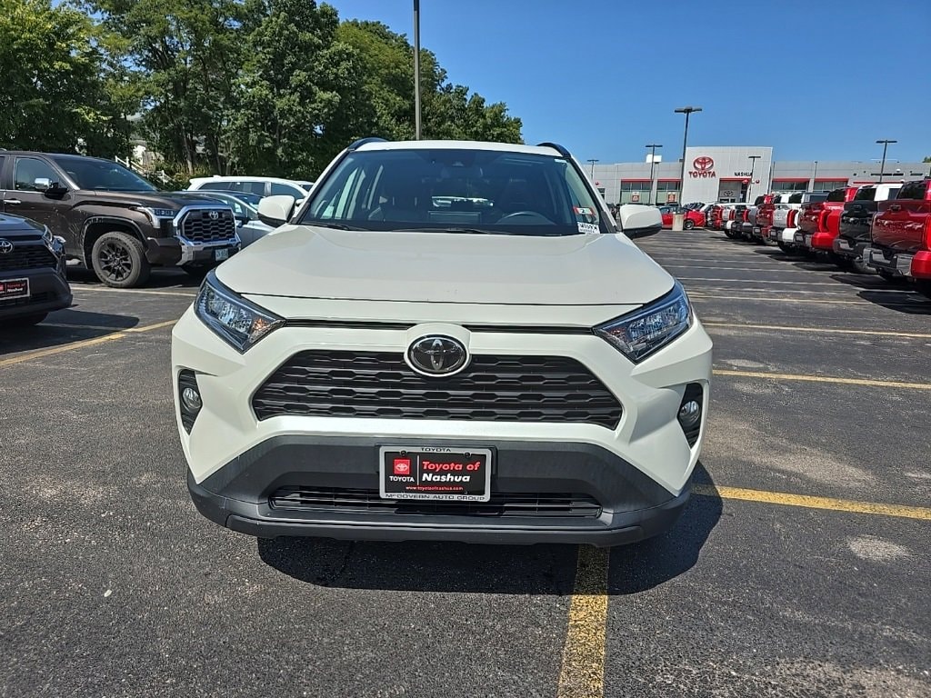 Used 2021 Toyota RAV4 XLE Premium with VIN 2T3A1RFV7MW157468 for sale in Nashua, NH