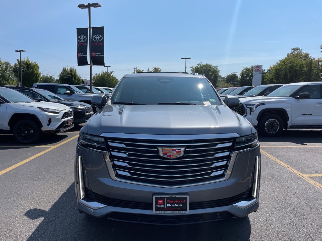 Used 2022 Cadillac Escalade ESV Premium Luxury Platinum with VIN 1GYS4MKL8NR256640 for sale in Nashua, NH