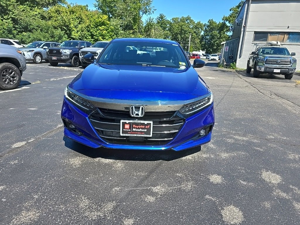 Used 2021 Honda Accord Sport with VIN 1HGCV1F36MA109215 for sale in Nashua, NH