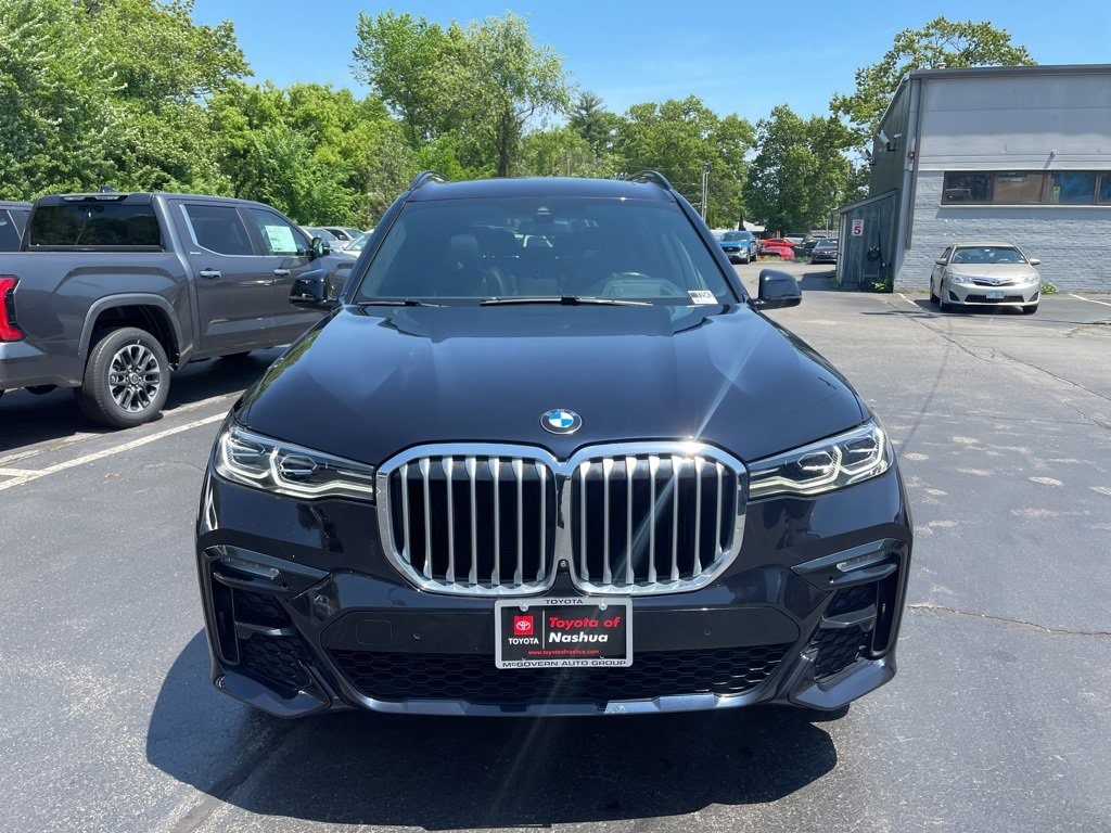 Used 2021 BMW X7 40i with VIN 5UXCW2C0XM9E40104 for sale in Nashua, NH