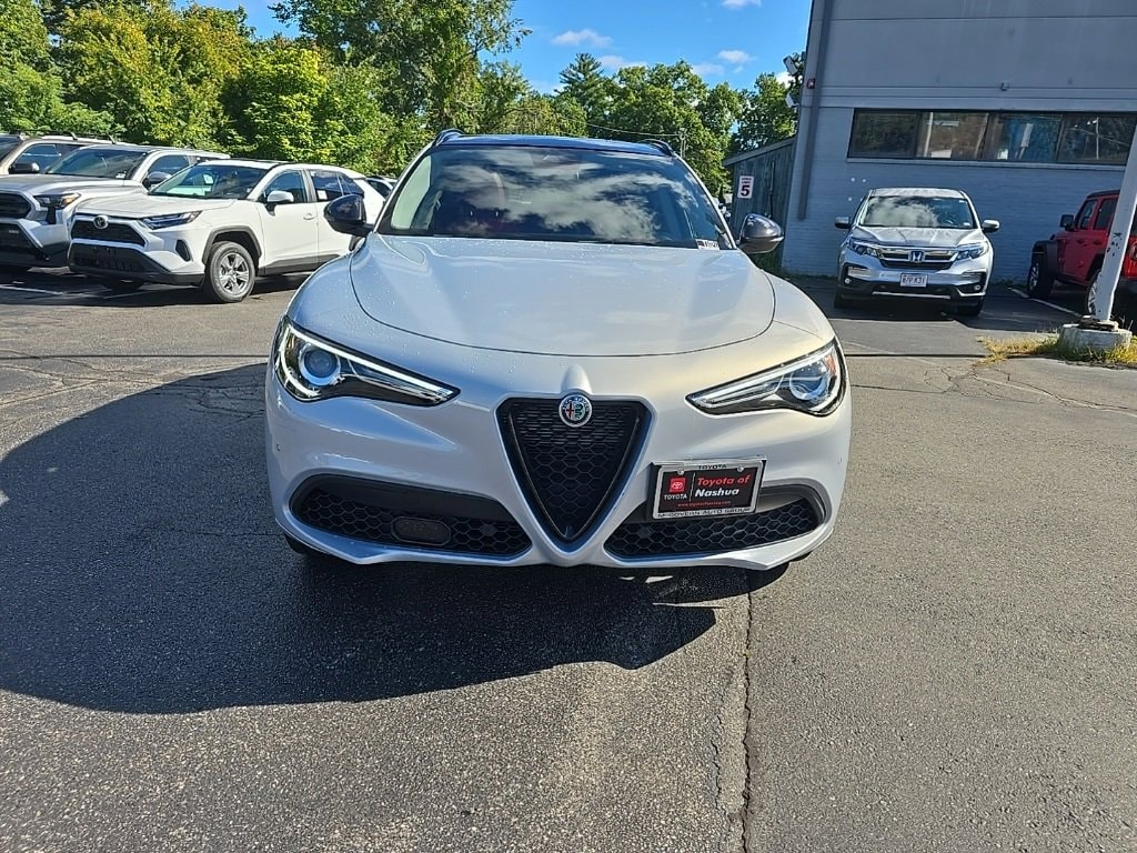 Used 2021 Alfa Romeo Stelvio Ti with VIN ZASPAKBN1M7D17404 for sale in Nashua, NH