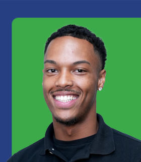 Staff member Zion Campbell from 1ccfe2fcc4f3