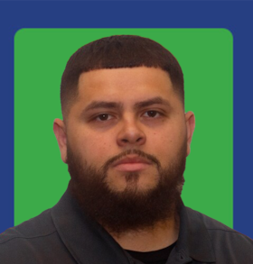 Staff member Jesus Cruz from 63d1ed33abd6