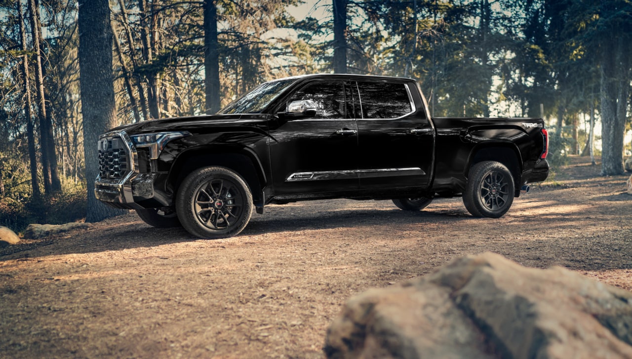2026 Toyota Tundra in the woods