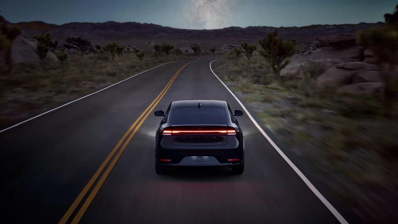  2026 Toyota Prius Plug-In Hybrid on the highway