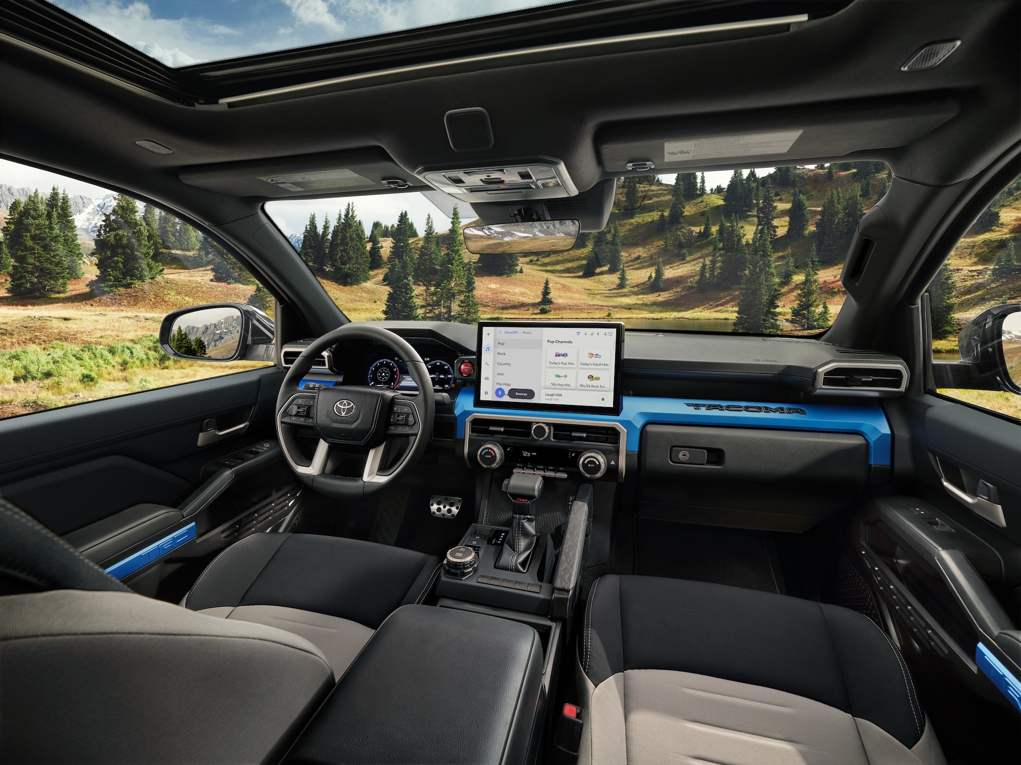  2026 Toyota Tacoma interior and technology