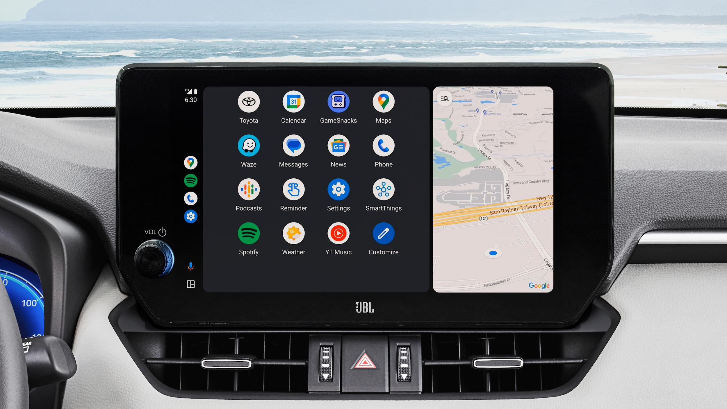 Toyota RAV4 touchscreen