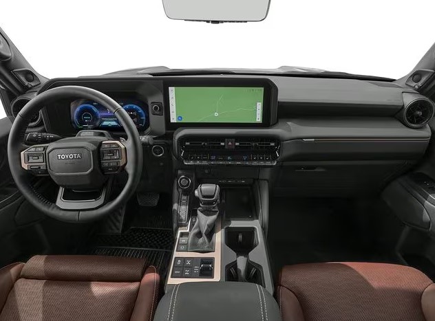 Toyota Land Cruiser interior and technology