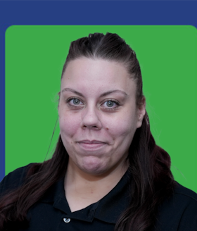 Staff member Amanda Cruz from 74b769f4b665