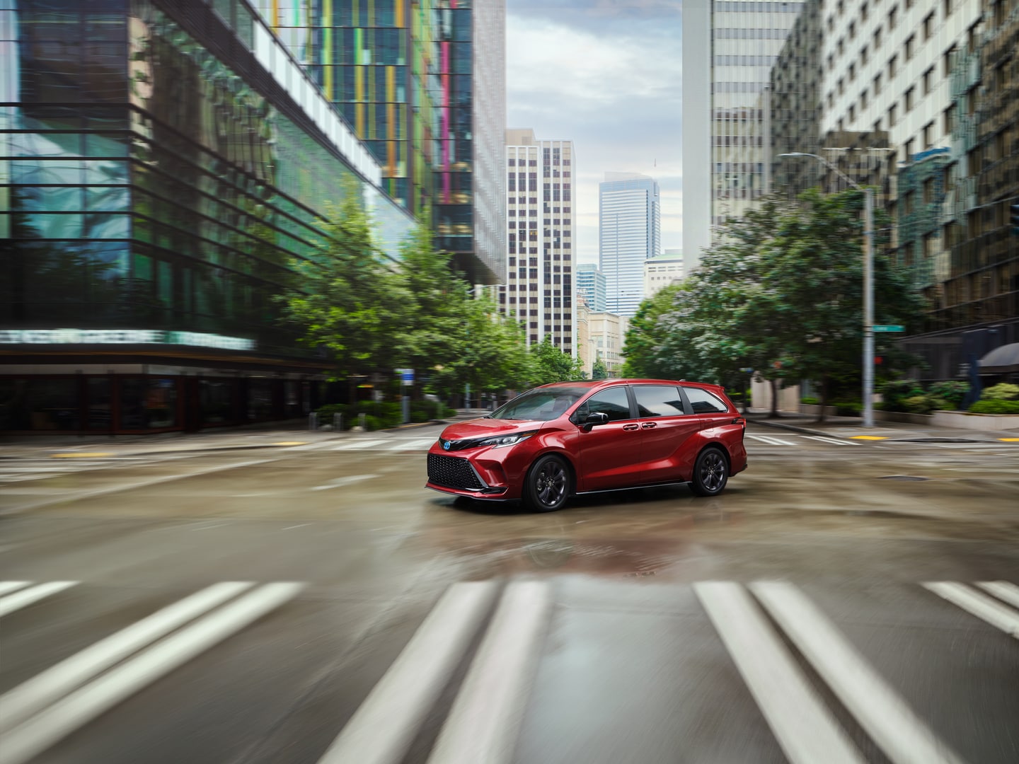  Red 2026 Toyota Sienna in town