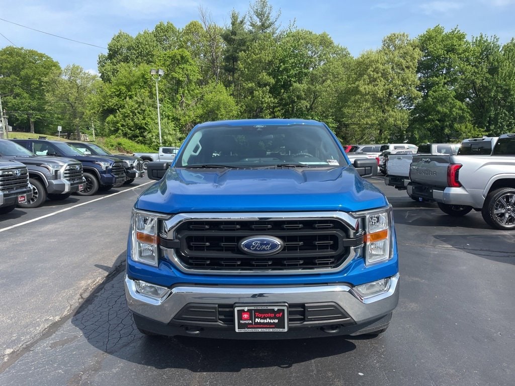 Used 2021 Ford F-150 XLT with VIN 1FTFX1E59MFA19827 for sale in Nashua, NH