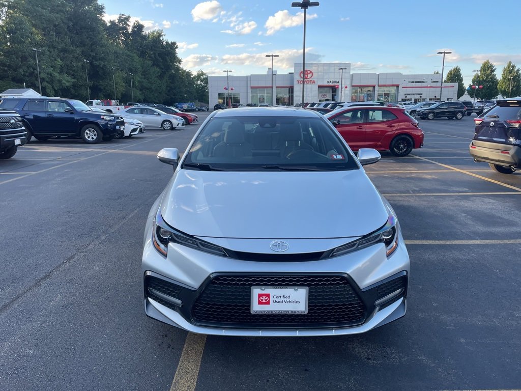 Certified 2022 Toyota Corolla SE with VIN JTDS4MCE7NJ085528 for sale in Nashua, NH