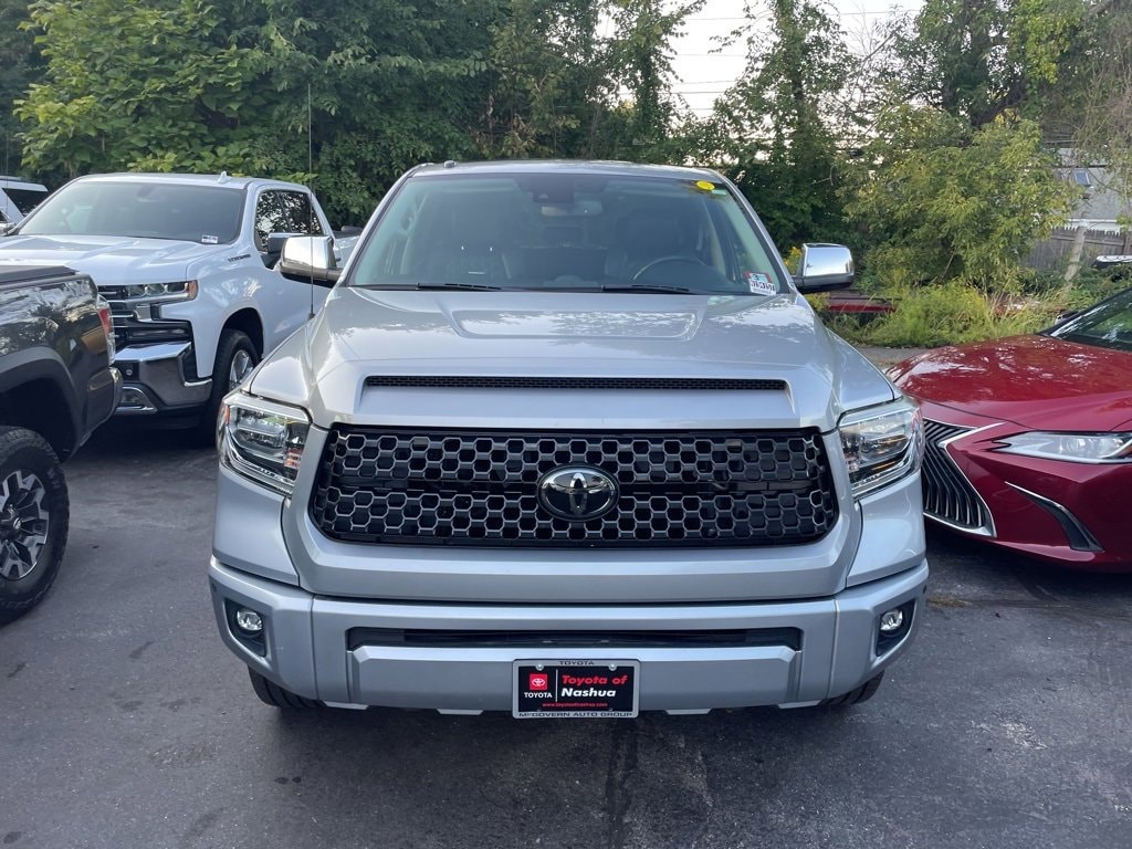 Certified 2018 Toyota Tundra Platinum with VIN 5TFAY5F19JX763749 for sale in Nashua, NH