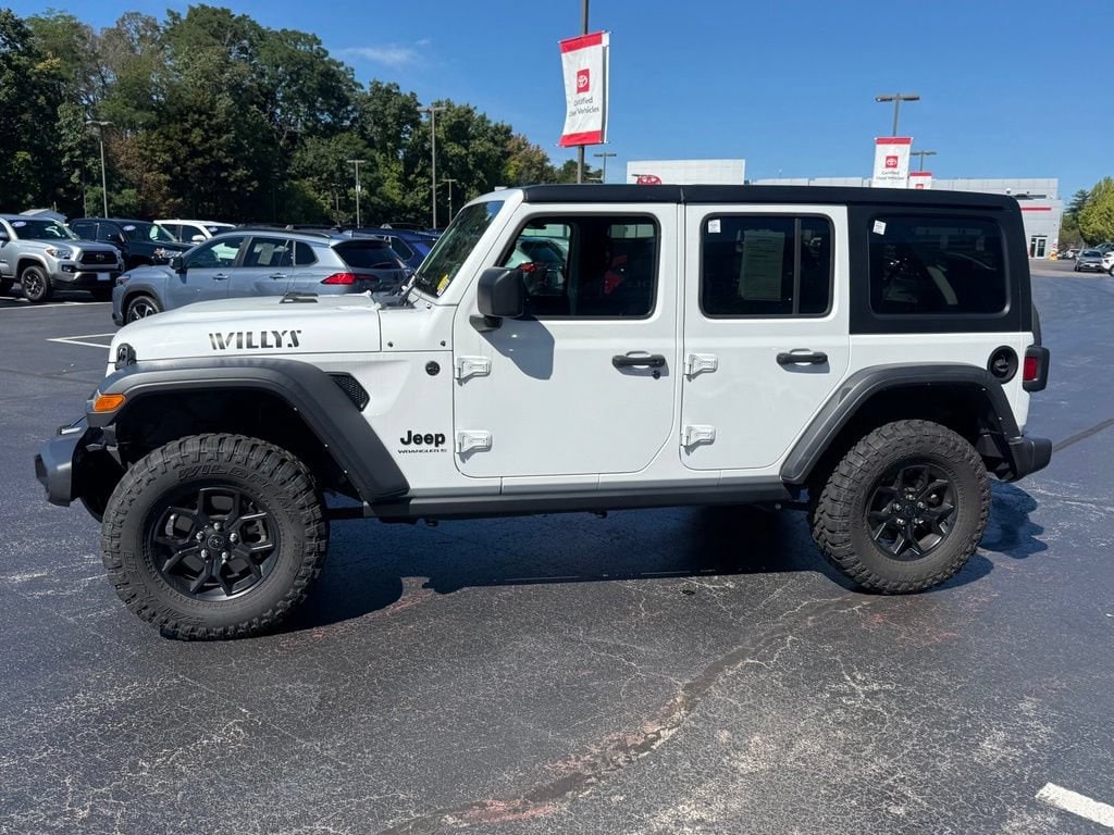 Used 2024 Jeep Wrangler Willys Sport Utility