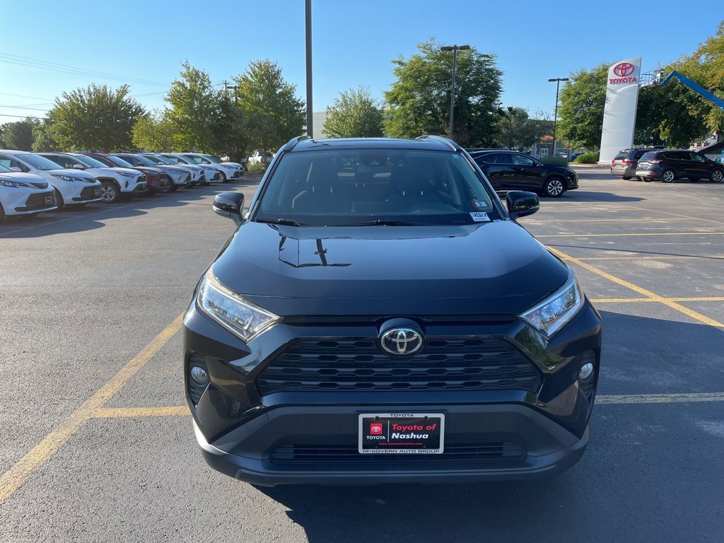 Certified 2019 Toyota RAV4 XLE with VIN JTMP1RFV7KD013343 for sale in Nashua, NH