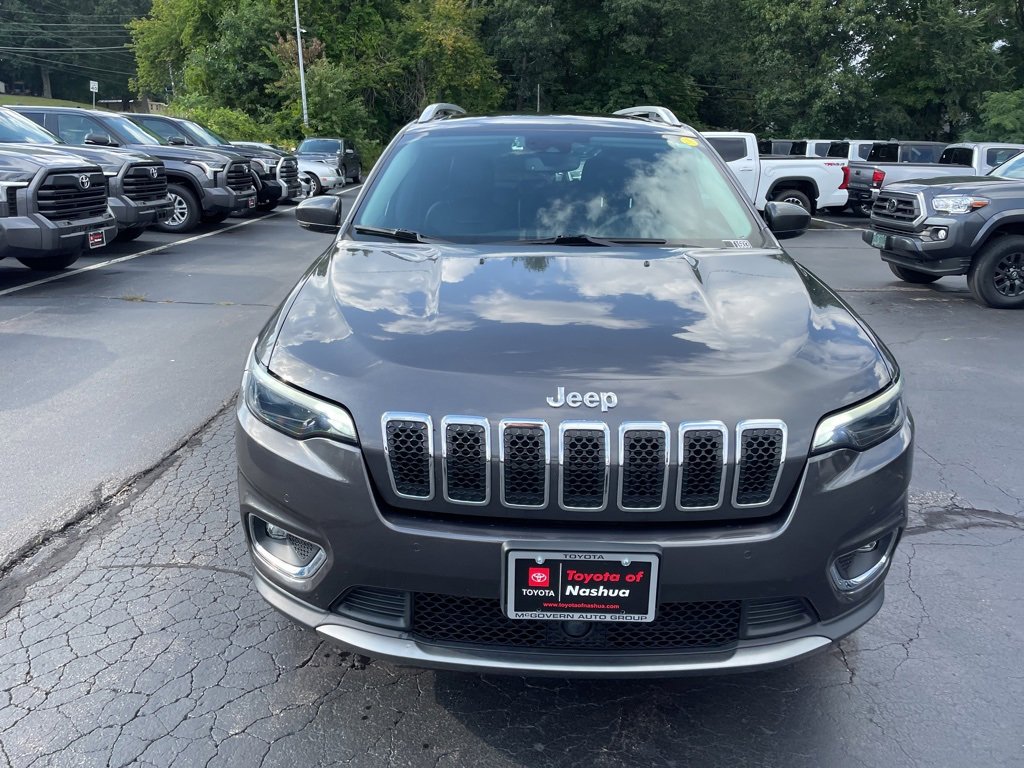 Used 2021 Jeep Cherokee Limited with VIN 1C4PJMDX1MD126084 for sale in Nashua, NH