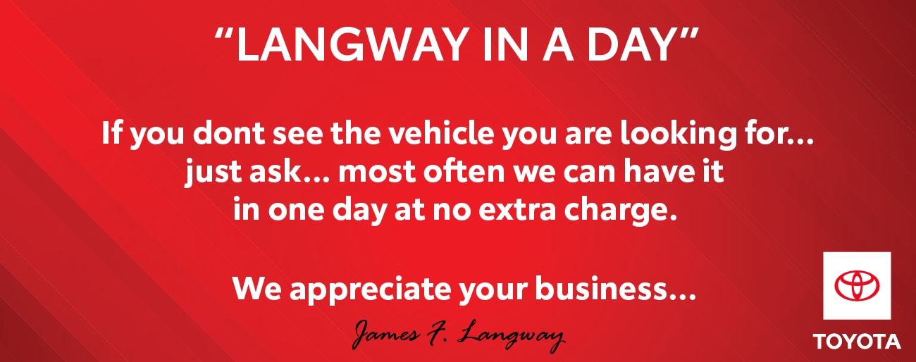Langway Toyota of Newport New & Used Toyota Dealer in Middletown, RI
