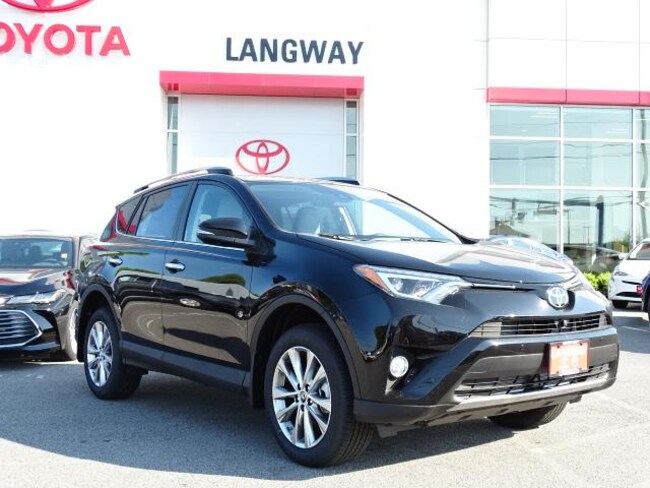 New 2018 Toyota Rav4 Limited Suv In Black For Dealer 2018 Toyota Rav4 Limited Suv
