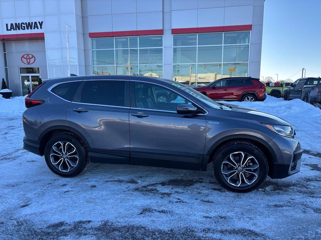 Used 2021 Honda CR-V Hybrid EX-L Nav Moonroof/Heated Leather SUV