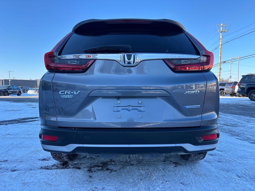 Used 2021 Honda CR-V Hybrid EX-L Nav Moonroof/Heated Leather SUV
