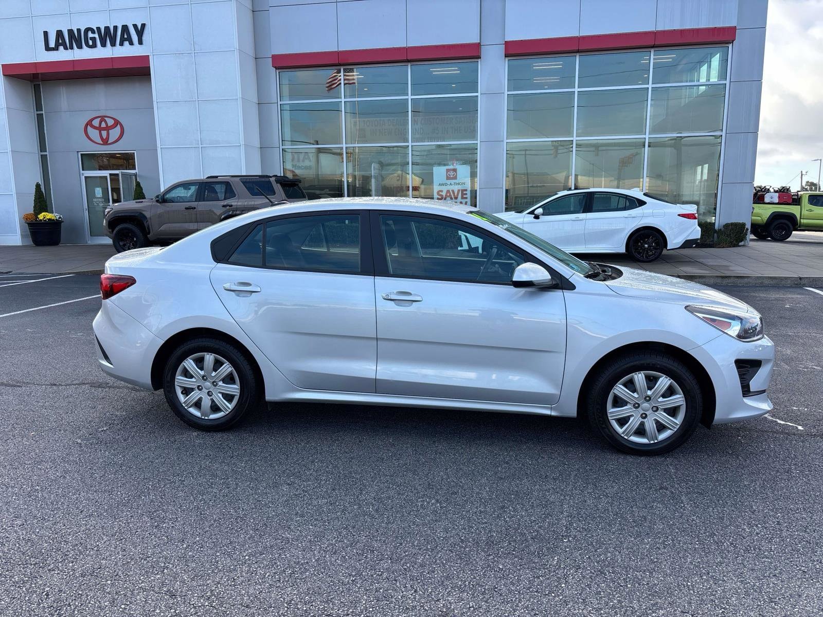 Used 2023 Kia Rio LX with VIN 3KPA24AD7PE612866 for sale in Middletown, RI