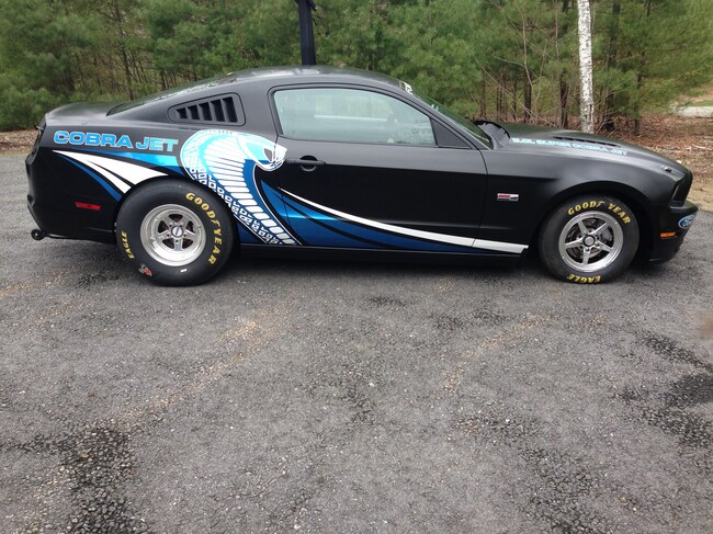 used 2014 ford mustang cobra jet coupe in flat black for sale