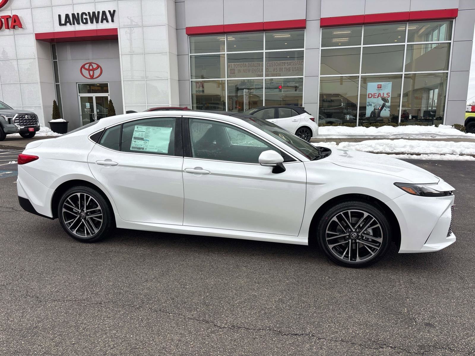 New 2026 Toyota Camry XLE Sedan in Wind Chill Pearl For Sale