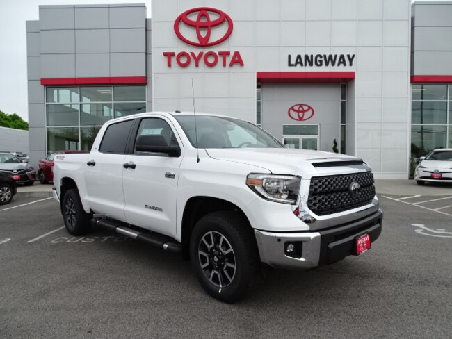 New 2018 Toyota Tundra Sr5 Truck Crewmax In Super White For Sale