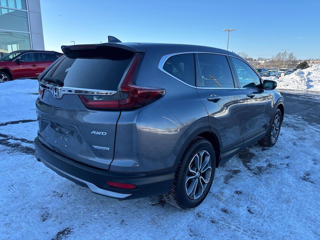 Used 2021 Honda CR-V Hybrid EX-L Nav Moonroof/Heated Leather SUV