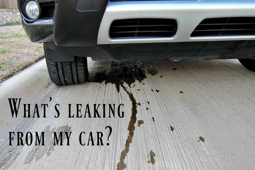 car leaking coolant and smoking