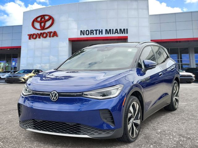 Used 2022 Volkswagen ID.4 PRO S with VIN WVGKMPE20NP042078 for sale in Miami, FL