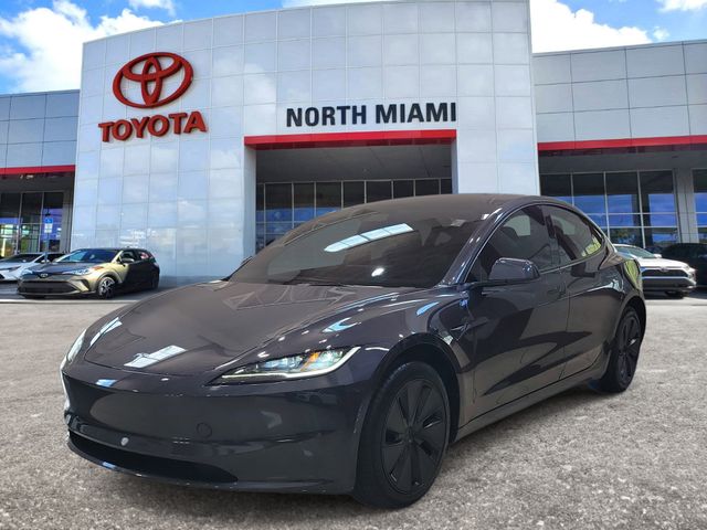 Used 2025 Tesla Model 3 Long Range with VIN 5YJ3E1EA8SF969877 for sale in Miami, FL