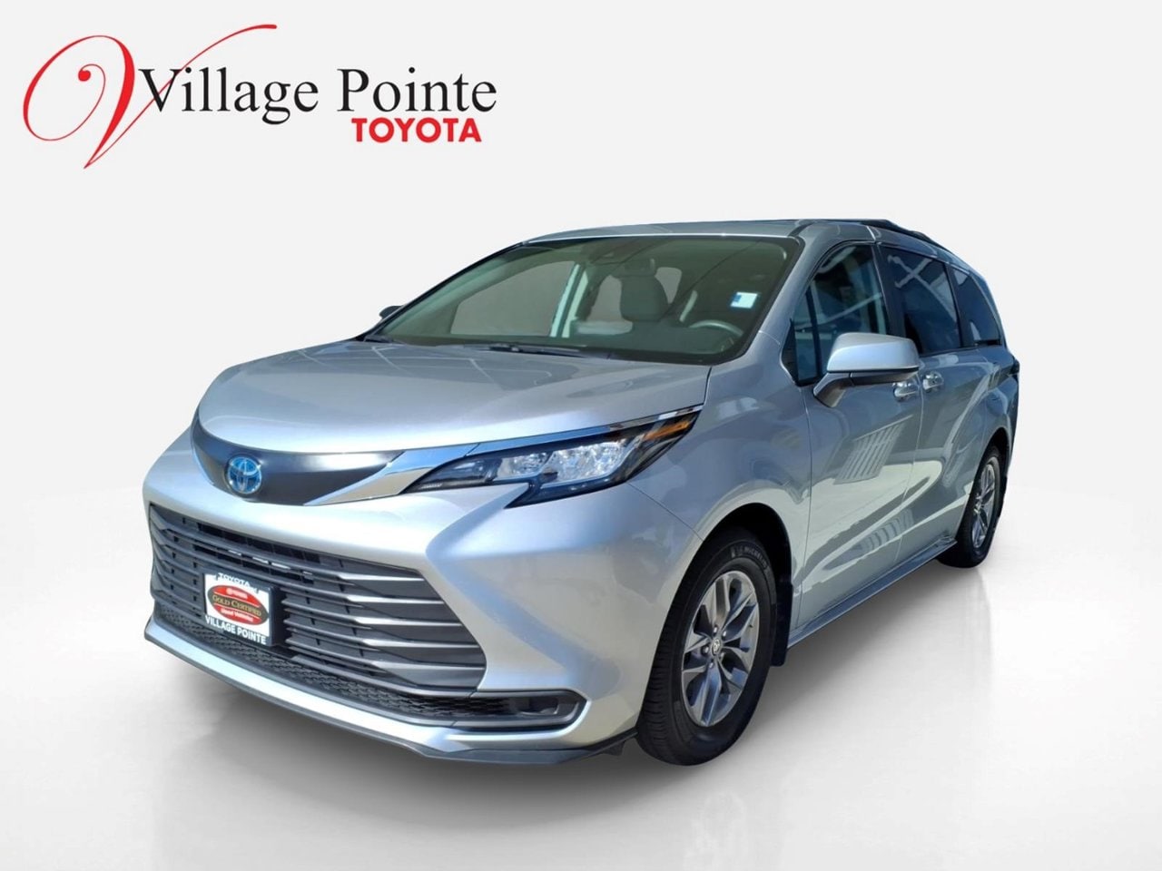 Celestial Silver Metallic 2023 Toyota Sienna Minivan All-Wheel Drive Continuously Variable Transmission