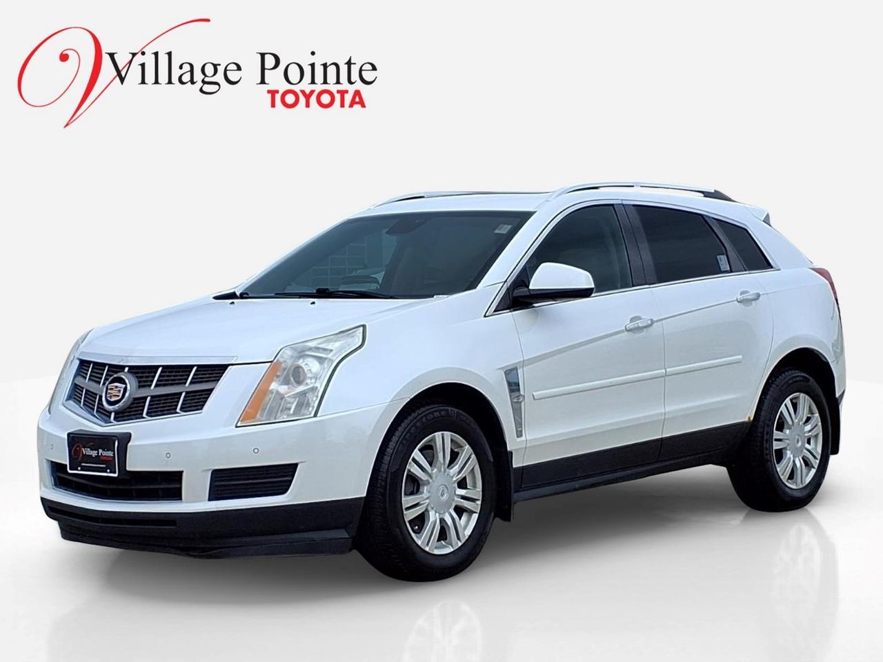 Gray (Platinum Ice Tricoat) 2012 Cadillac SRX Luxury AWD SUV / Crossover All-Wheel Drive 6-Speed Automatic