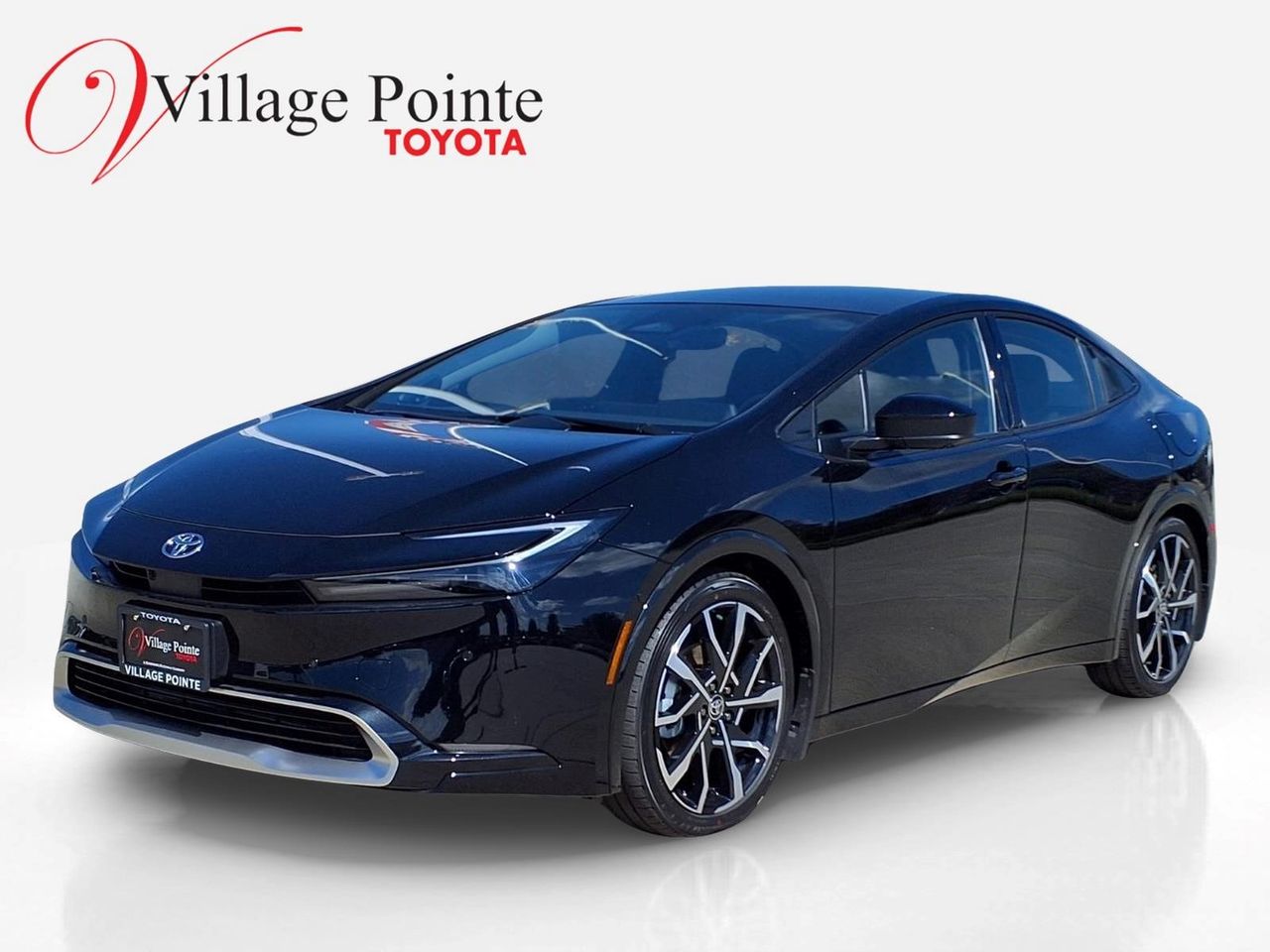 Midnight Black 2026 Toyota Prius Plug-In Hybrid Hatchback Front-Wheel Drive Continuously Variable Transmission