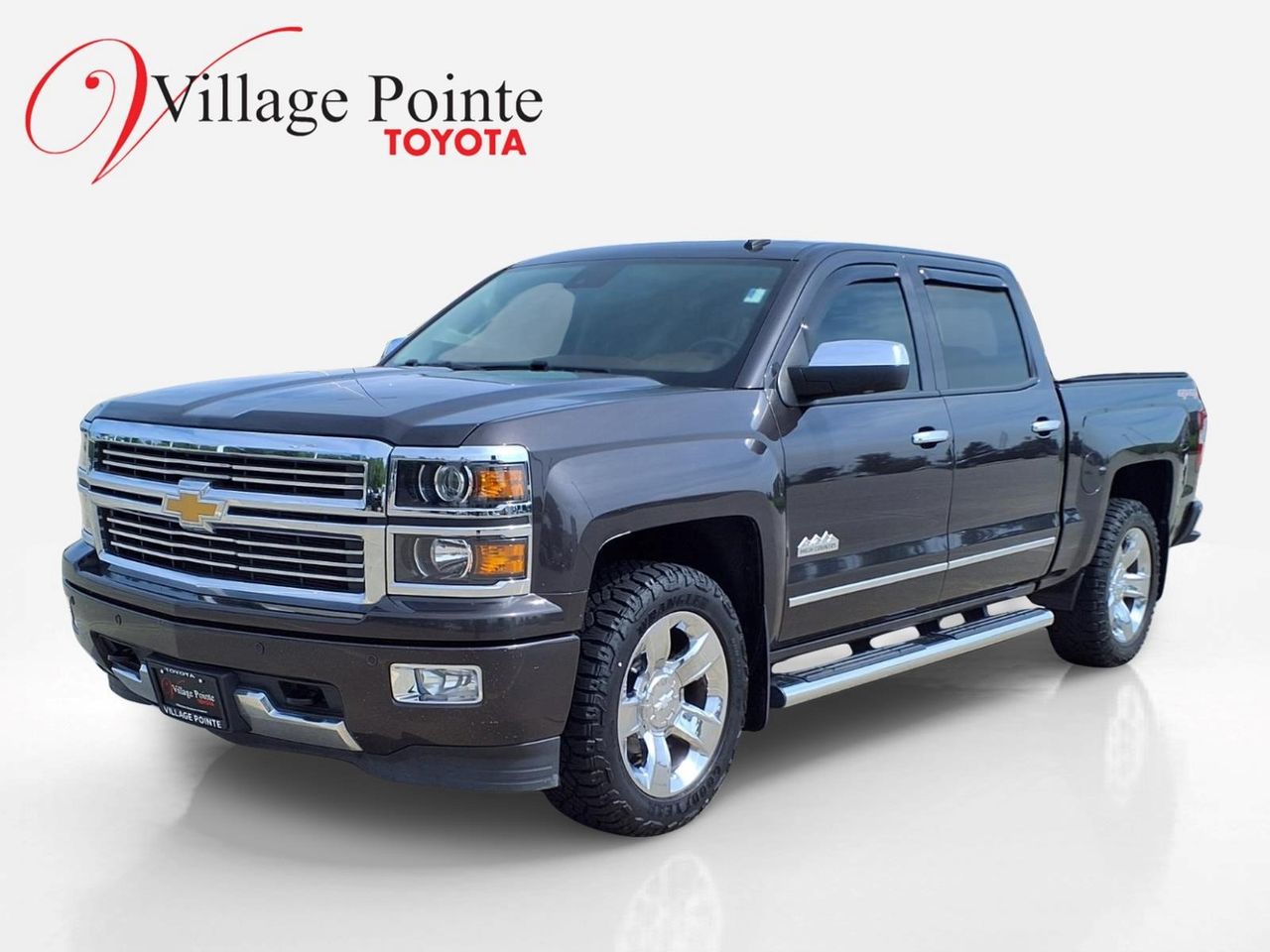 Gray (Tungsten Metallic) 2014 Chevrolet Silverado 1500 Pickup Truck Four-Wheel Drive 6-Speed Automatic Overdrive