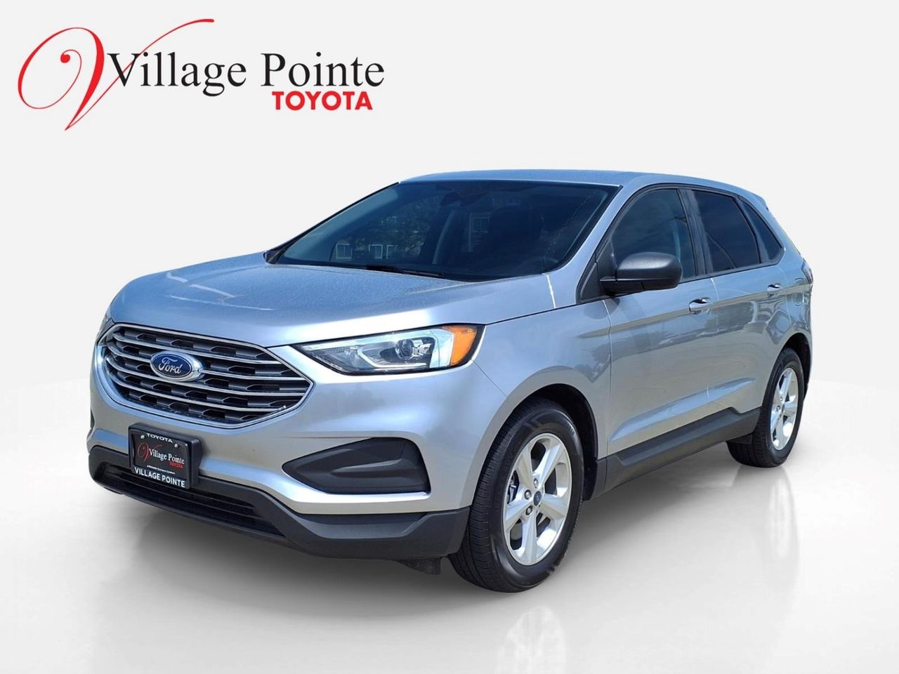 Iconic Silver Metallic 2020 Ford Edge SUV / Crossover All-Wheel Drive 8-Speed Automatic