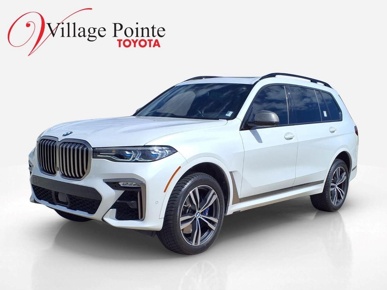 Mineral White Metallic 2020 BMW X7 M50i AWD SUV / Crossover All-Wheel Drive 8-Speed Automatic