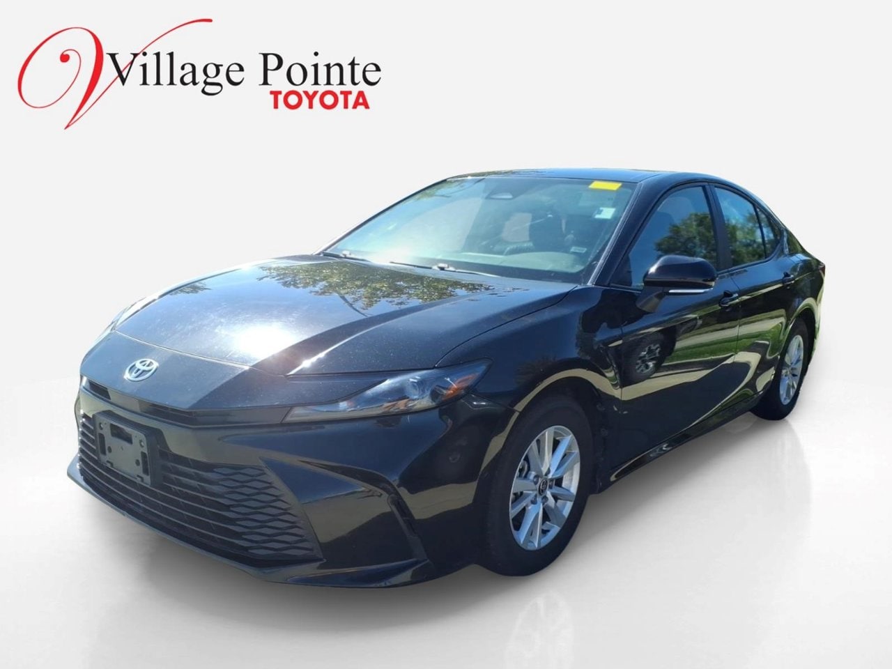 Midnight Black Metallic 2025 Toyota Camry Sedan Front-Wheel Drive Continuously Variable Transmission